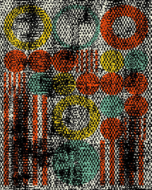 Vibrant Dot Chaos