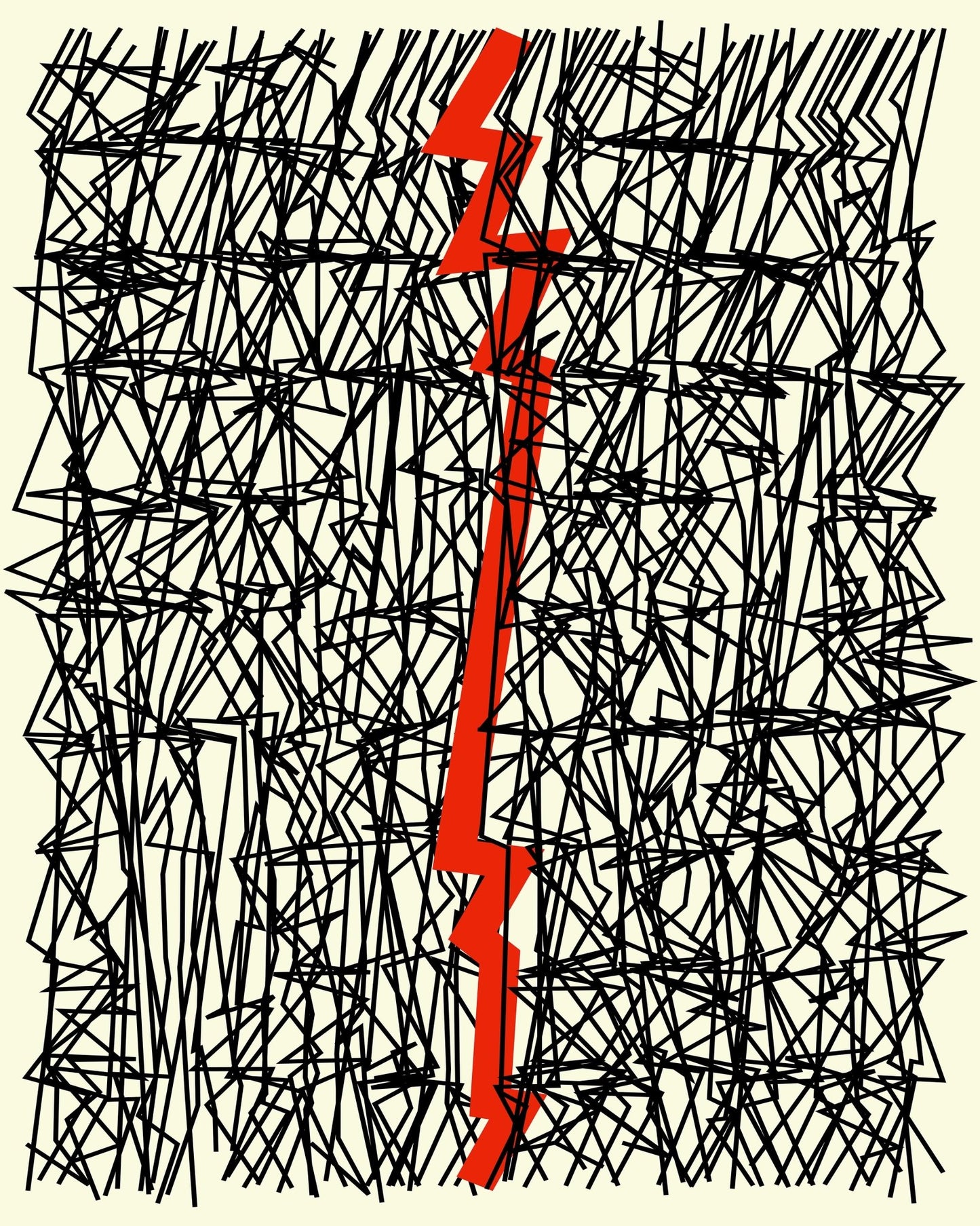 Chaotic Line Web