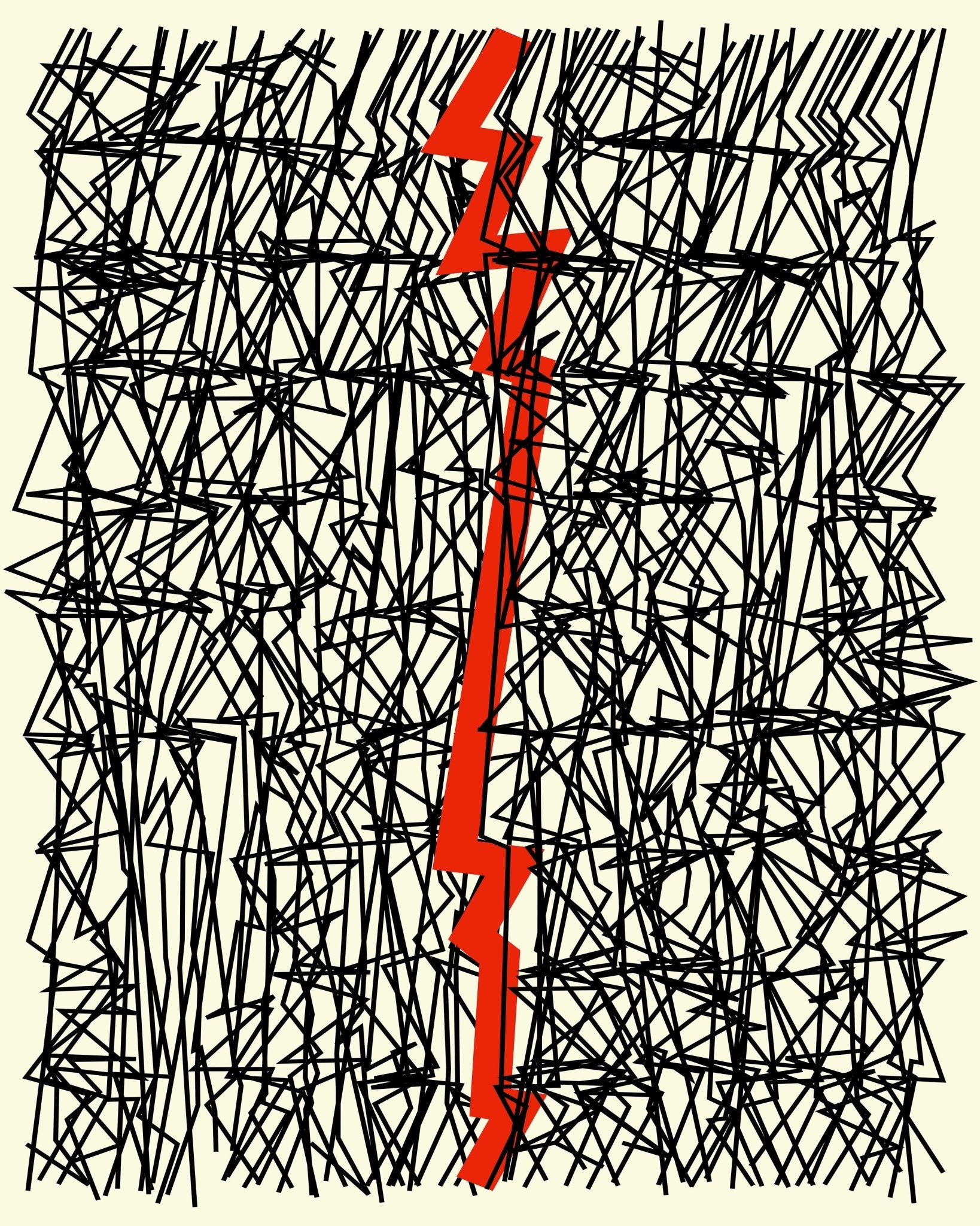 Chaotic Line Web