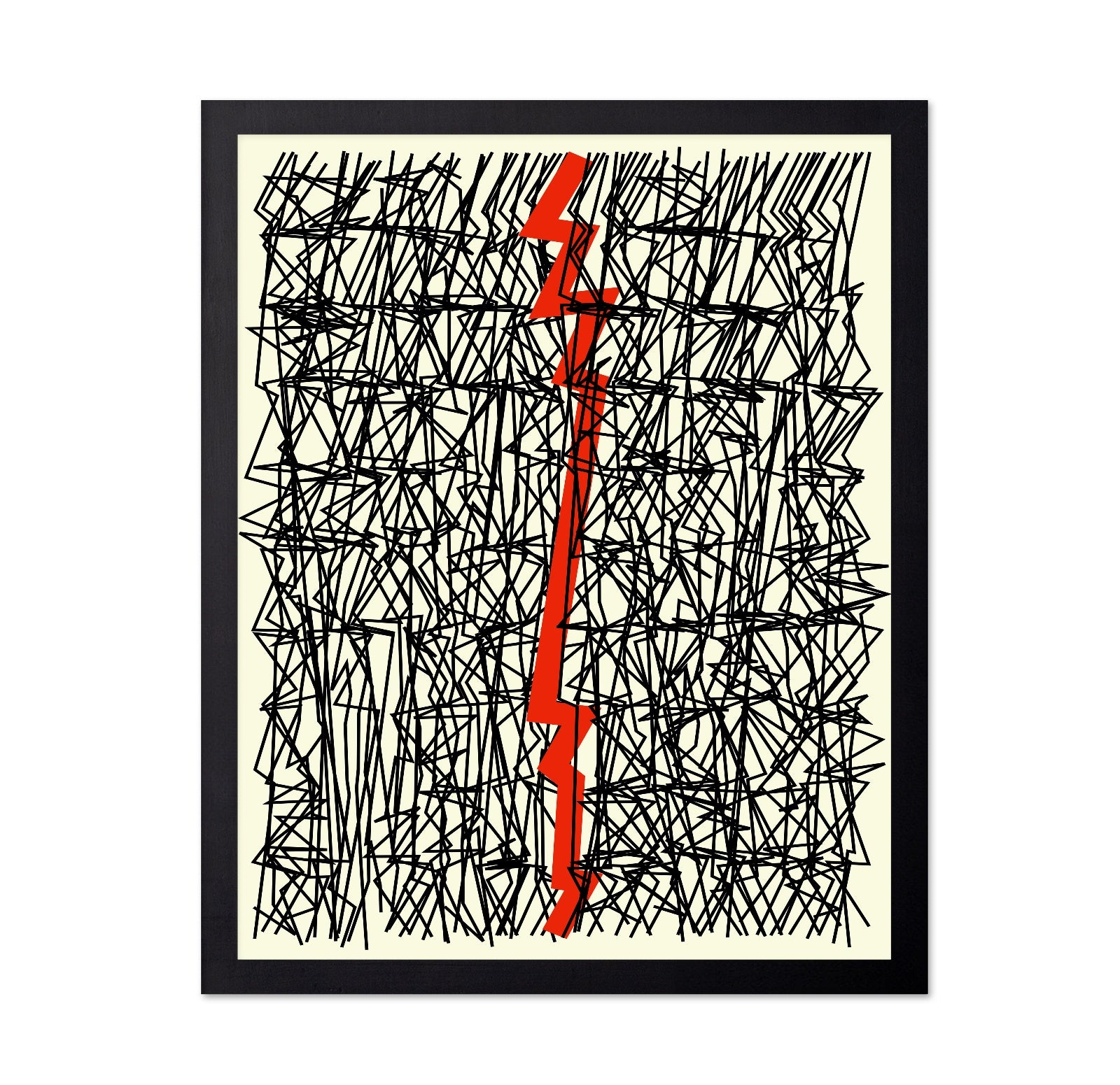 Chaotic Line Web