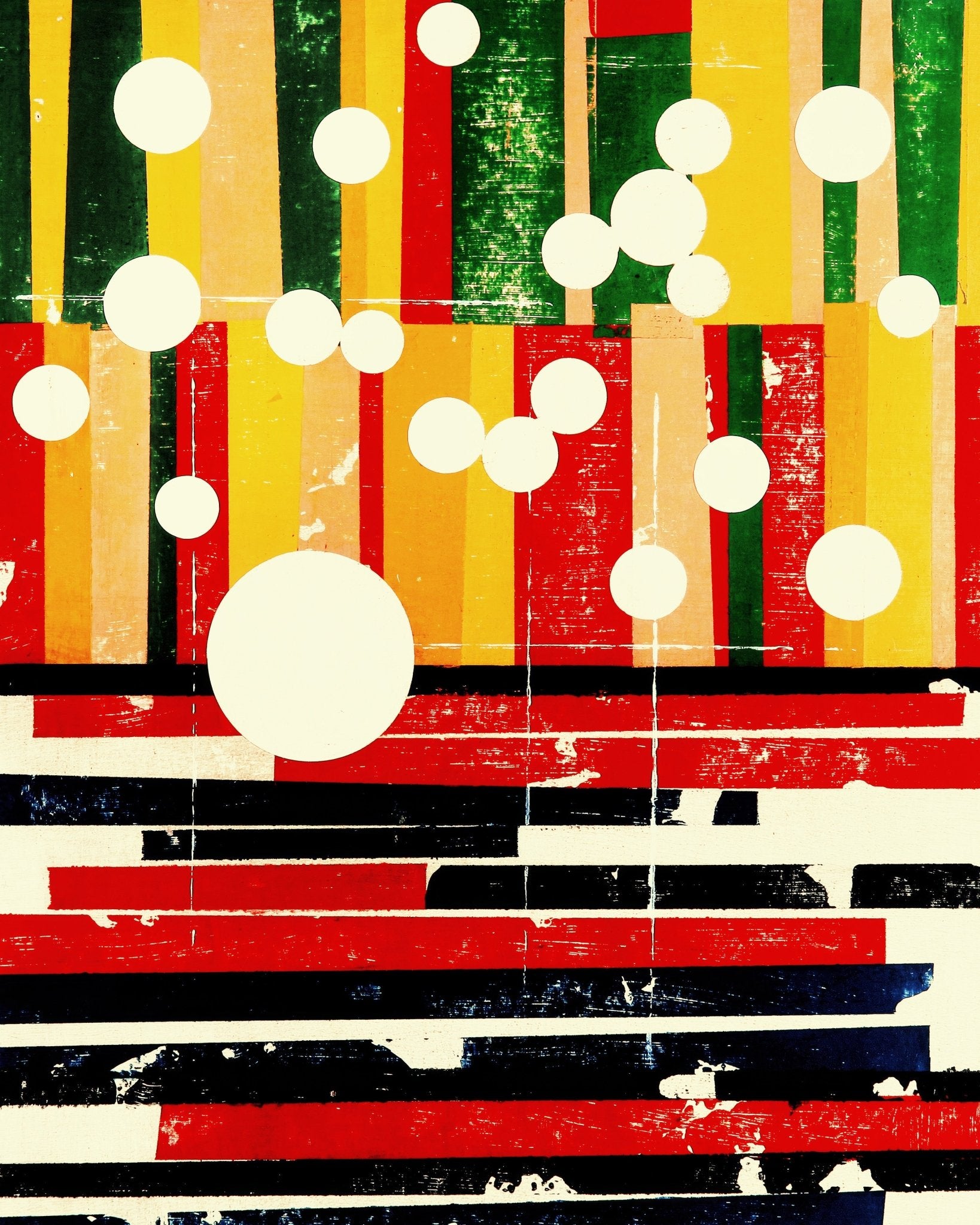 Vibrant Circle Stripes
