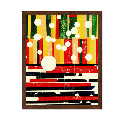 Vibrant Circle Stripes
