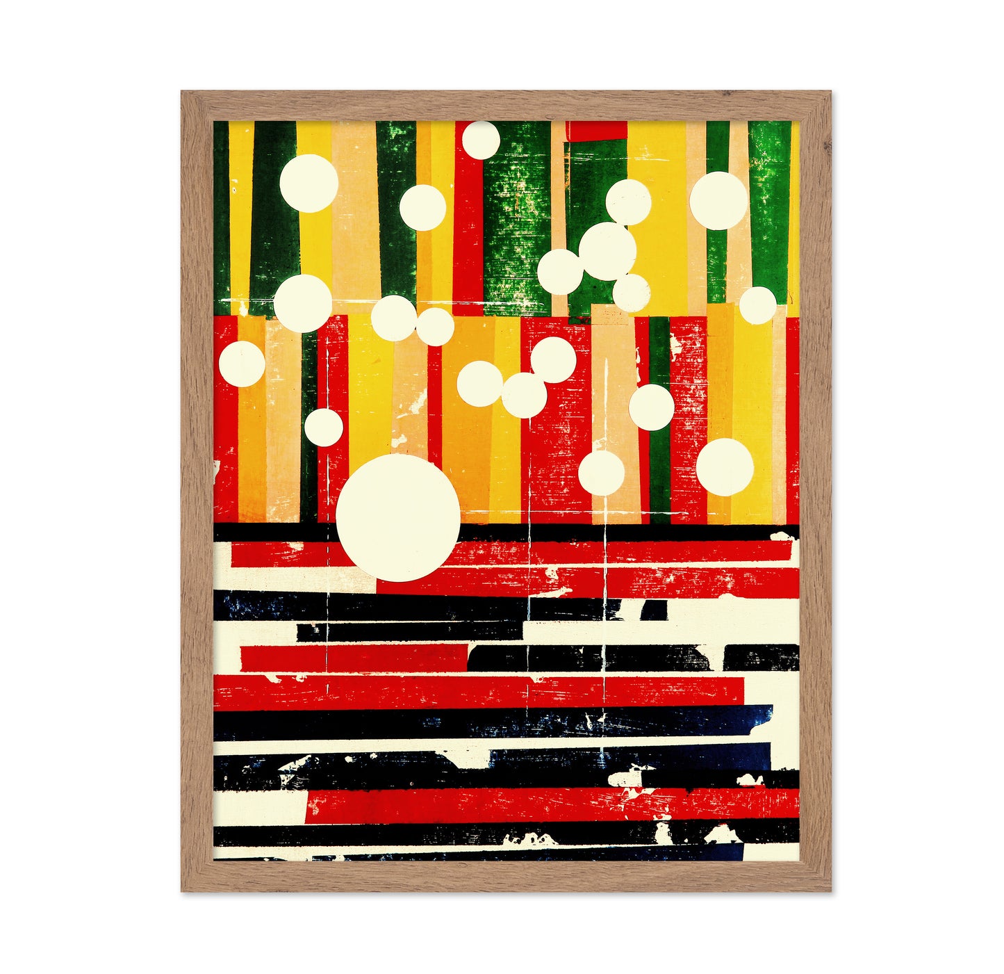 Vibrant Circle Stripes