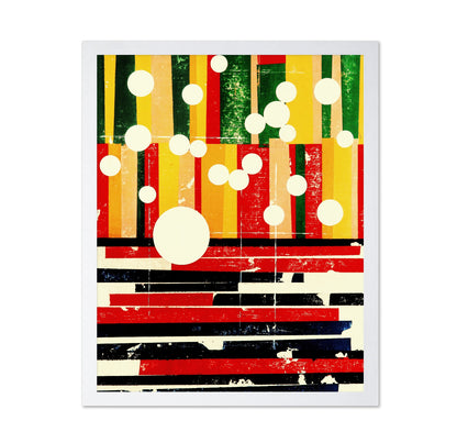 Vibrant Circle Stripes