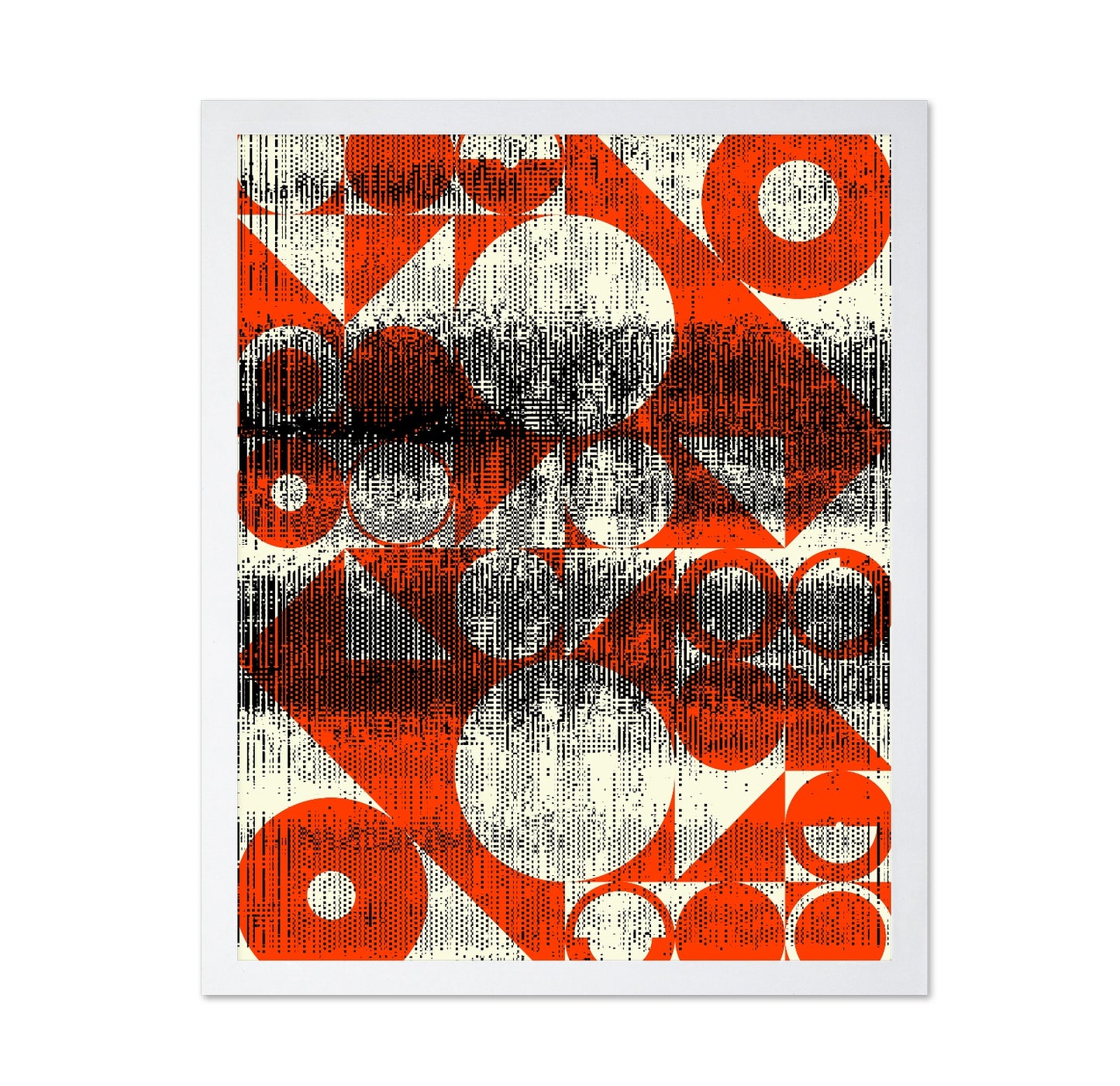 Red Geometric Chaos