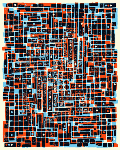 Layered Grid Maze