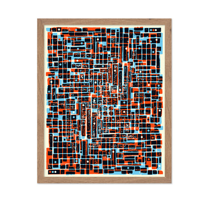 Layered Grid Maze