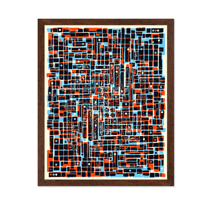 Layered Grid Maze