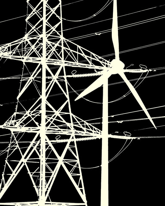 Power Grid Silhouette
