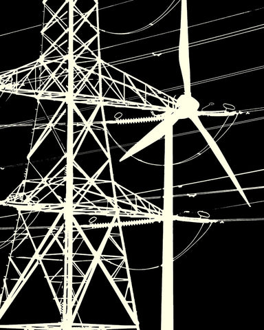 Power Grid Silhouette