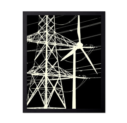 Power Grid Silhouette