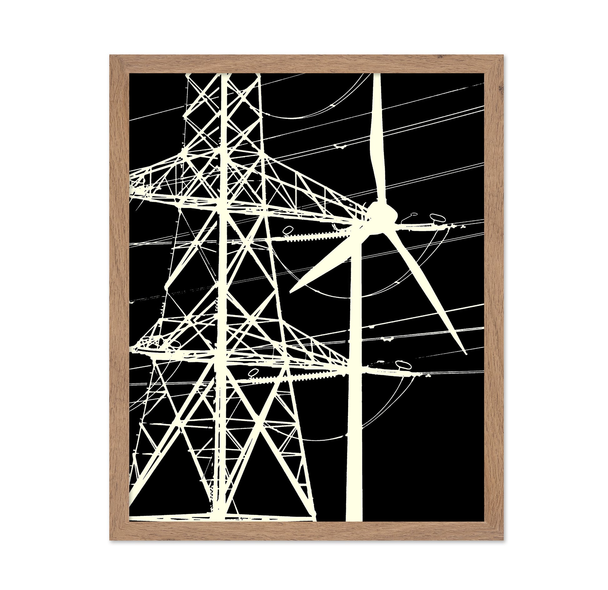 Power Grid Silhouette