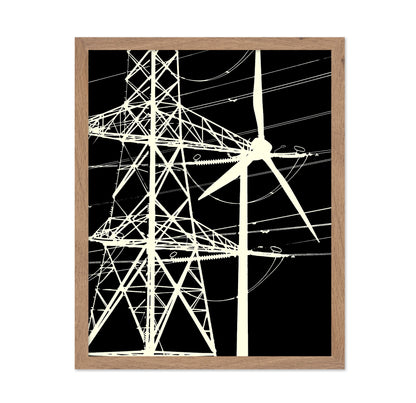 Power Grid Silhouette