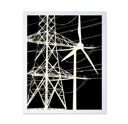 Power Grid Silhouette