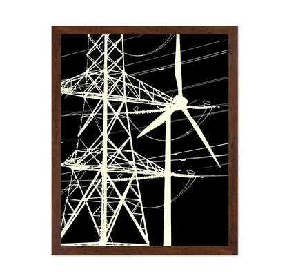 Power Grid Silhouette