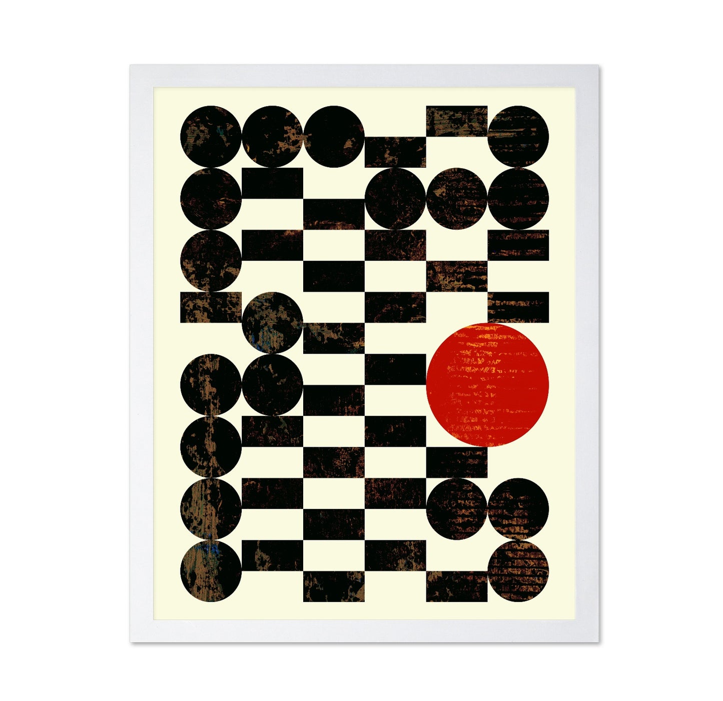Checker Circle Contrast