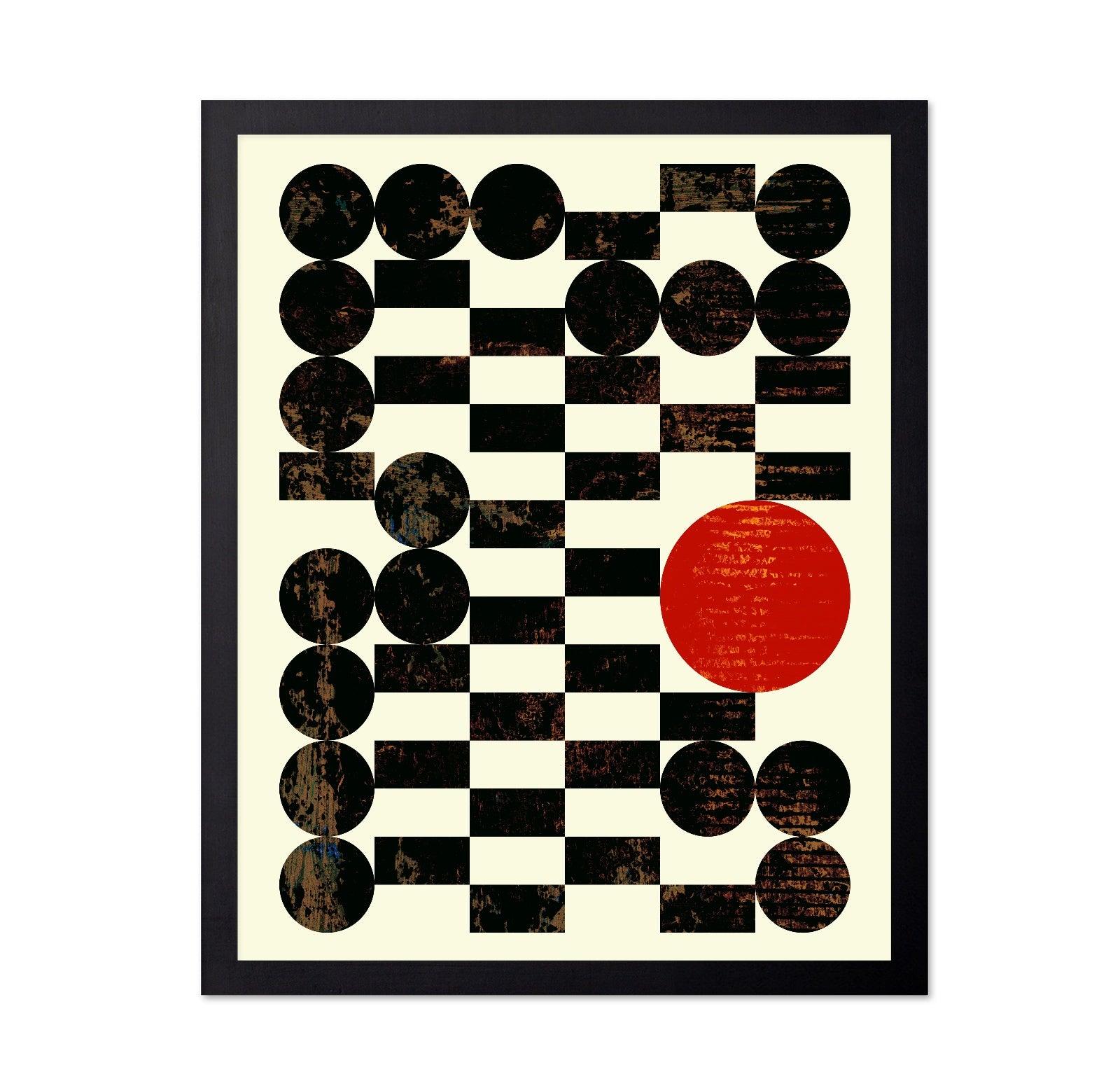 Checker Circle Contrast