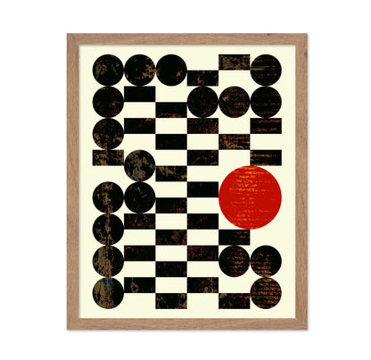 Checker Circle Contrast