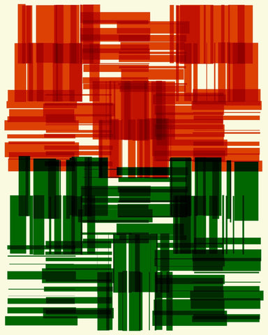 Layered Color Blocks No2