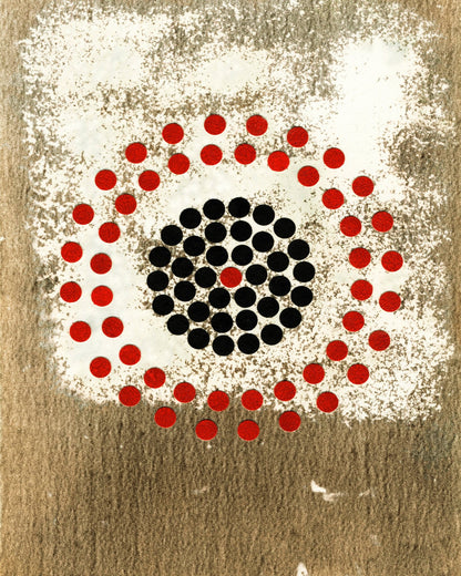 Radial Dot Cluster