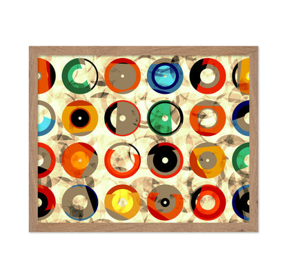 Colorful Circle Grid
