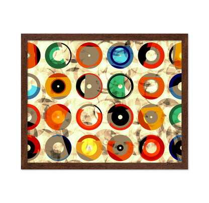 Colorful Circle Grid