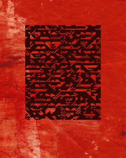 Crimson Pattern Block