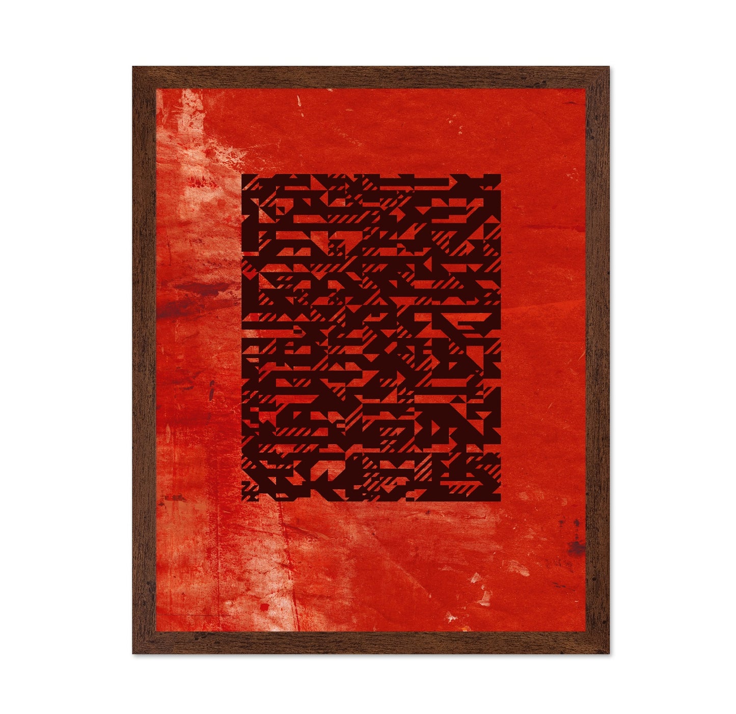 Crimson Pattern Block