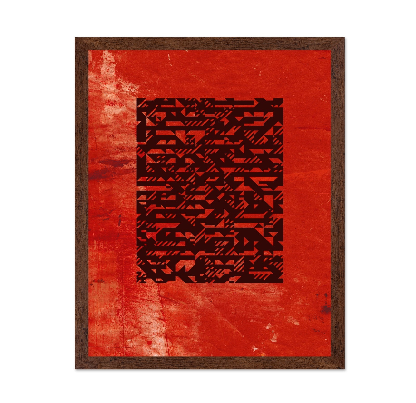Crimson Pattern Block