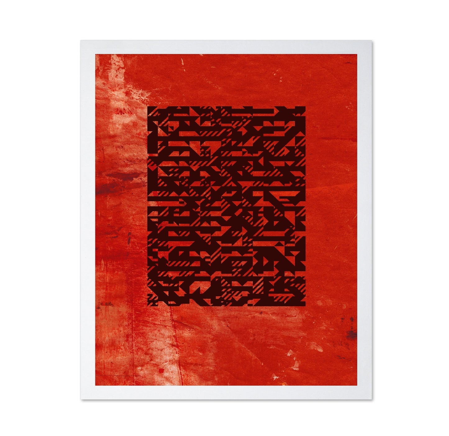Crimson Pattern Block