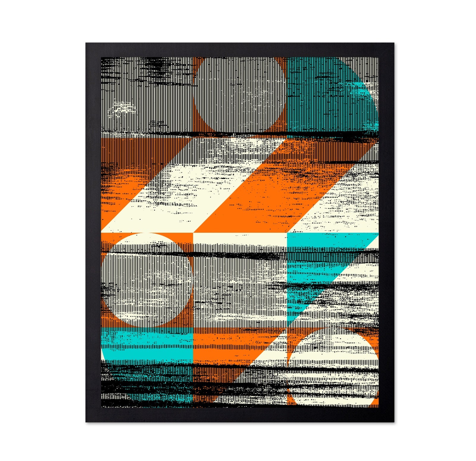Retro Geometric Layers