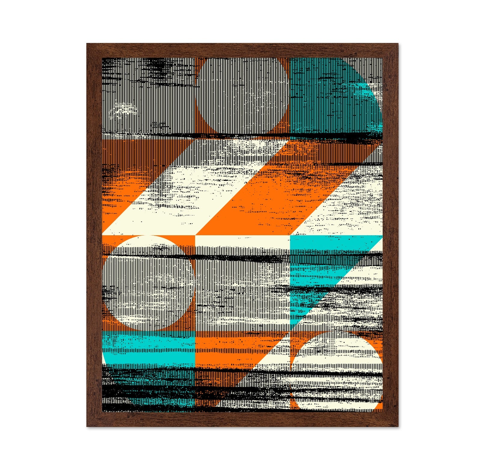 Retro Geometric Layers
