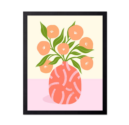 Coral Vase Blooms