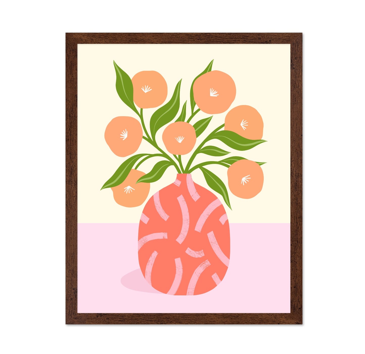 Coral Vase Blooms