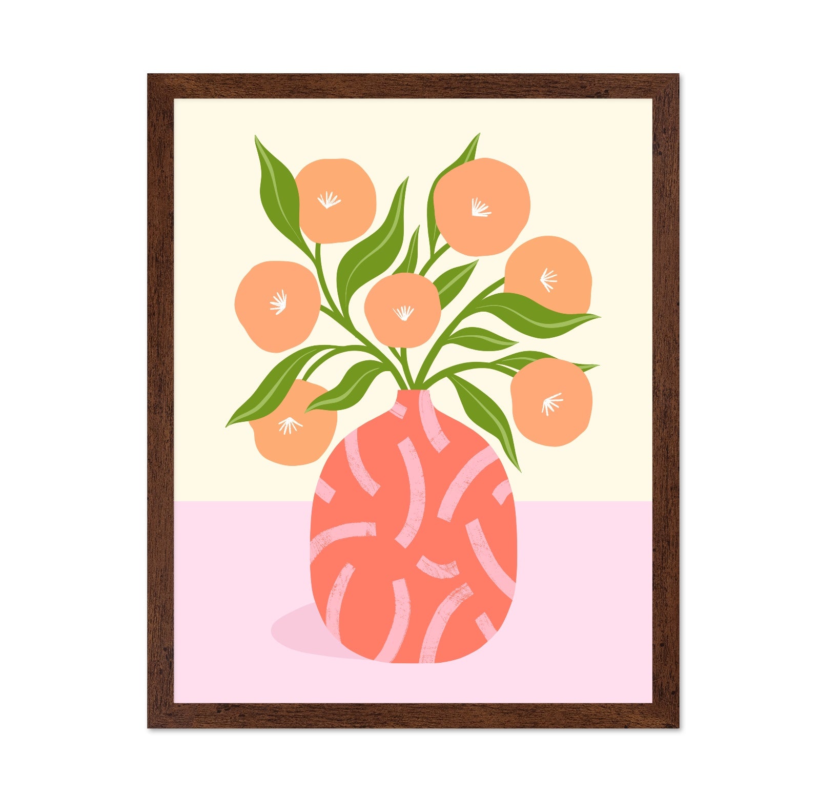 Coral Vase Blooms