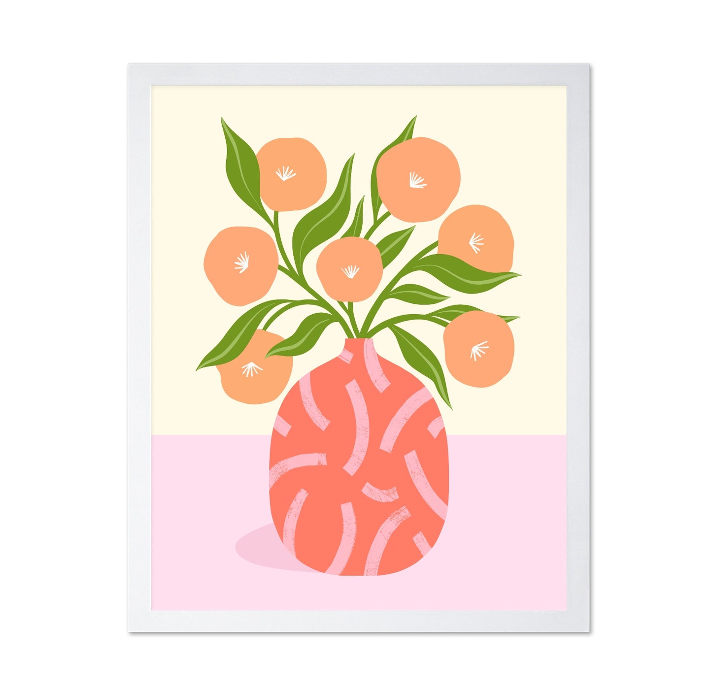 Coral Vase Blooms