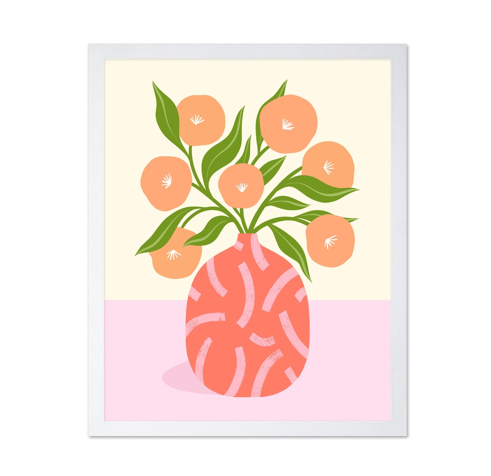 Coral Vase Blooms