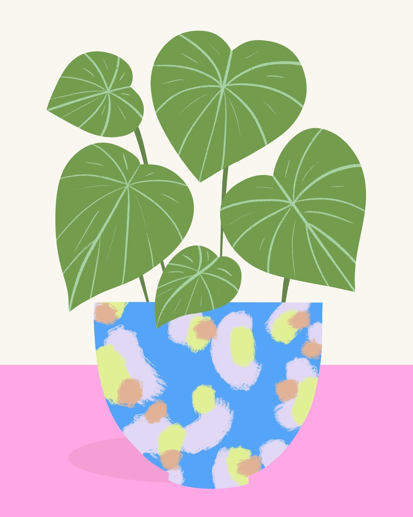 Patterned Plant Pot