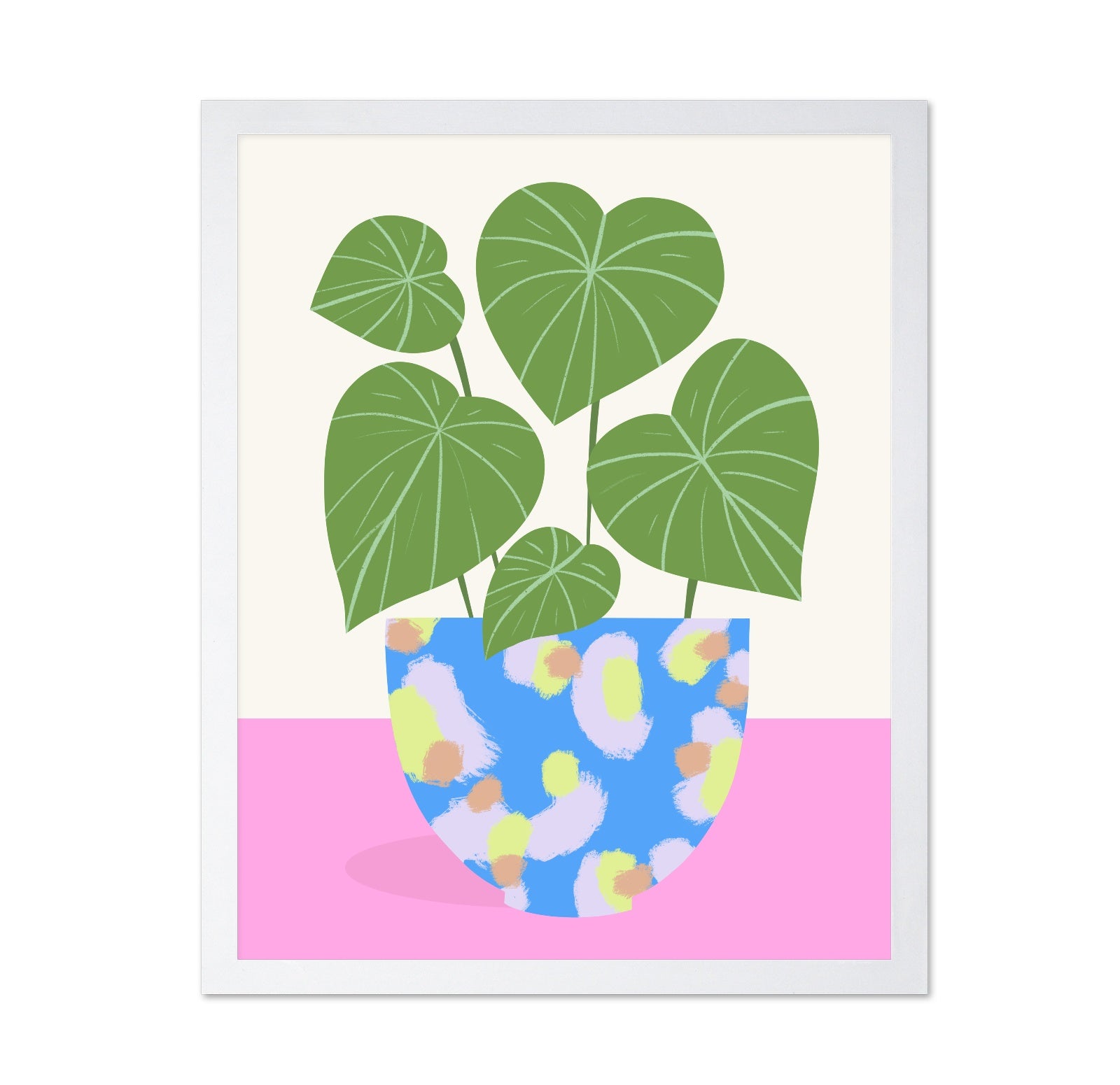 Patterned Plant Pot