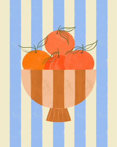Orange Bowl Still Life No1