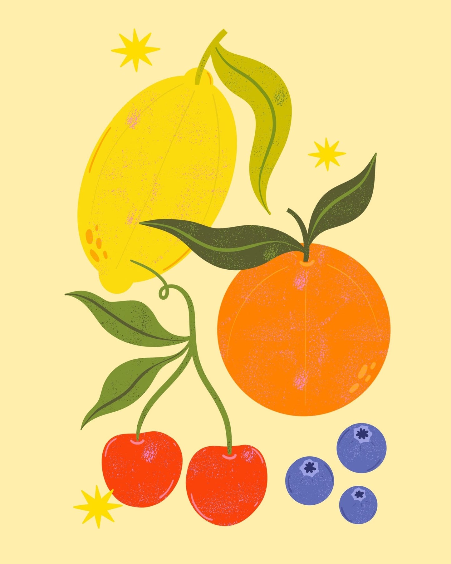 Colorful Fruit Mix