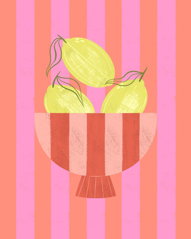 Lemon Bowl Still Life No1