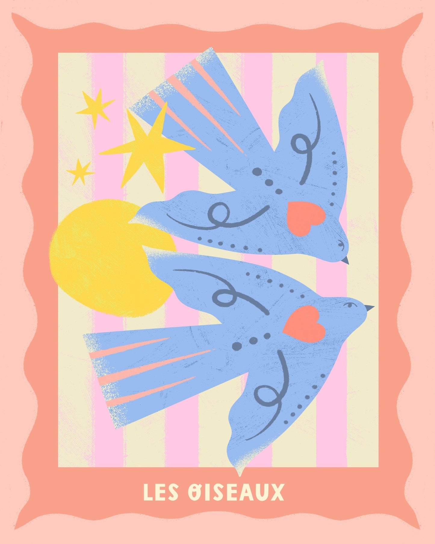 Blue Birds Poster