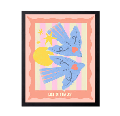 Blue Birds Poster