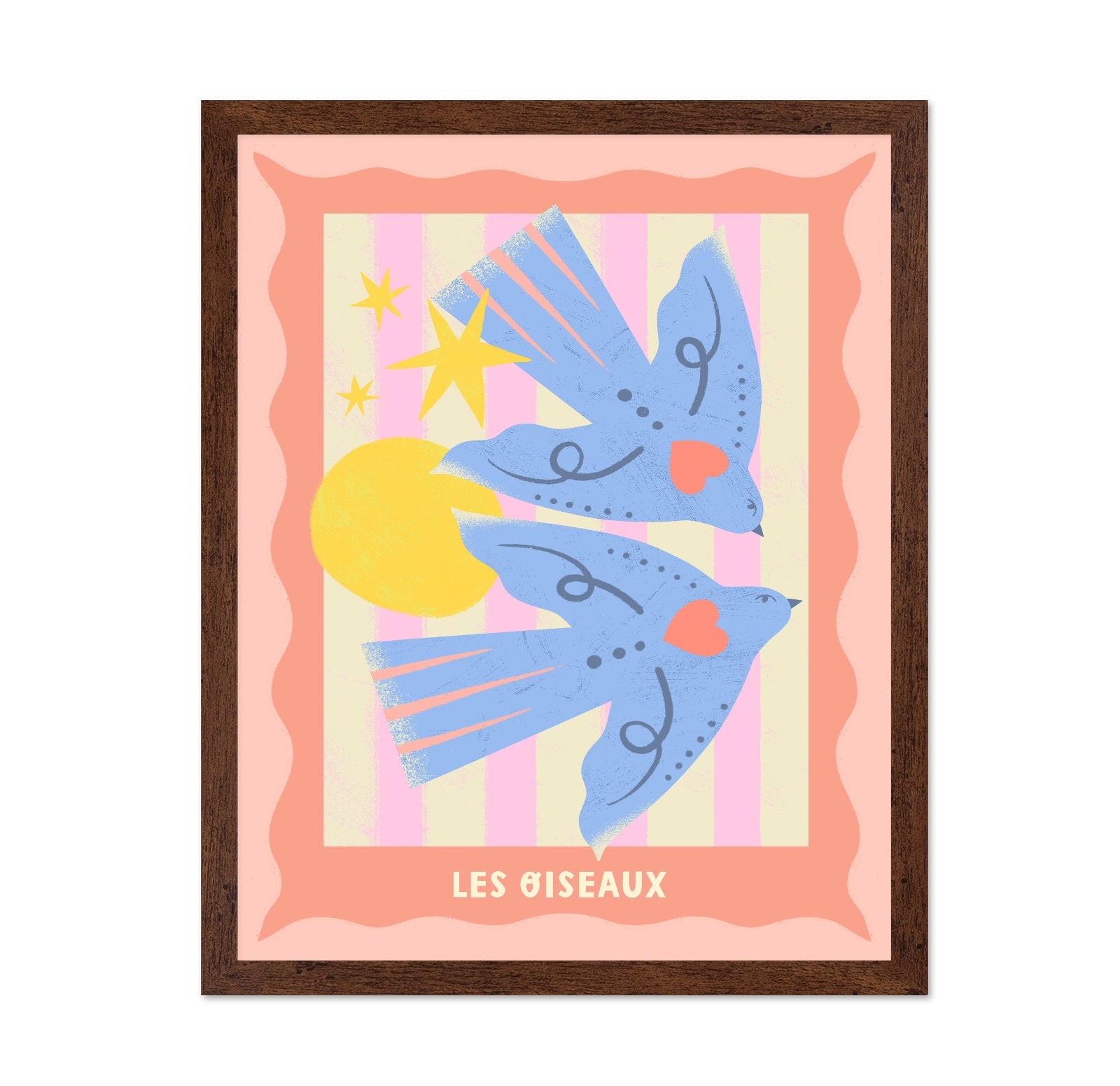 Blue Birds Poster