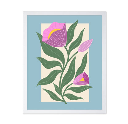 Modern Pink Flower