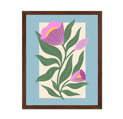 Modern Pink Flower