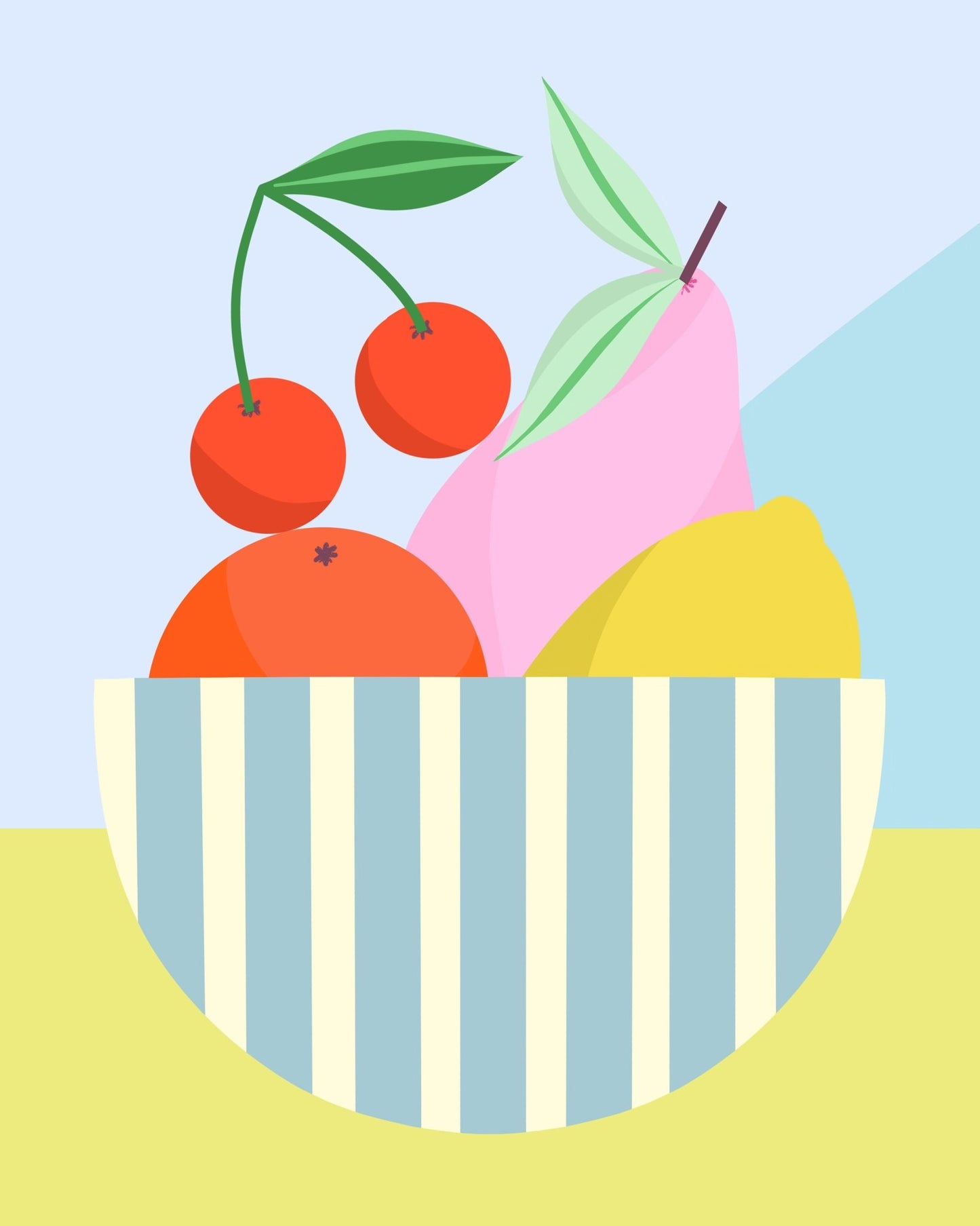 Colorful Fruit Bowl