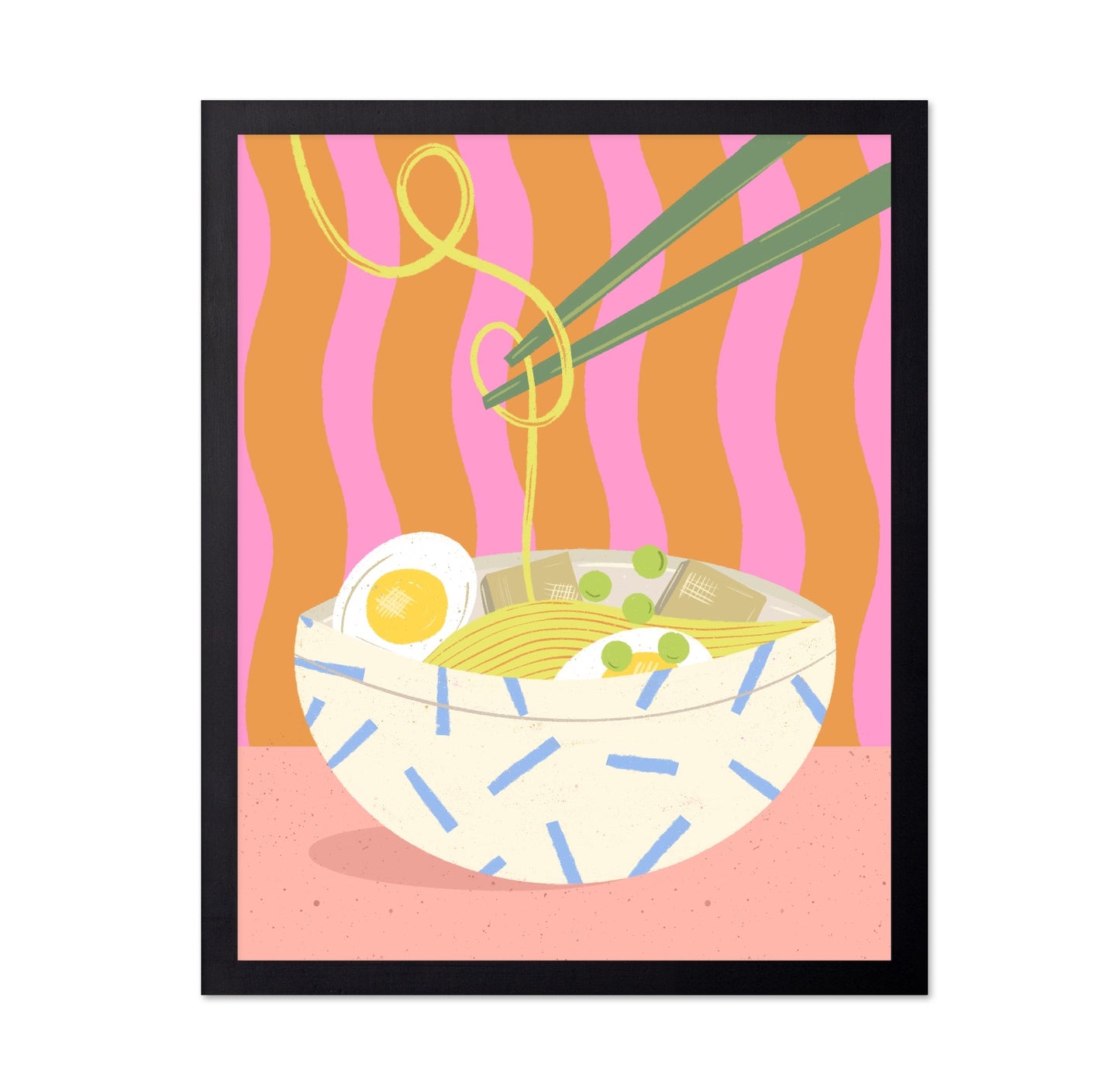 Colorful Ramen Bowl