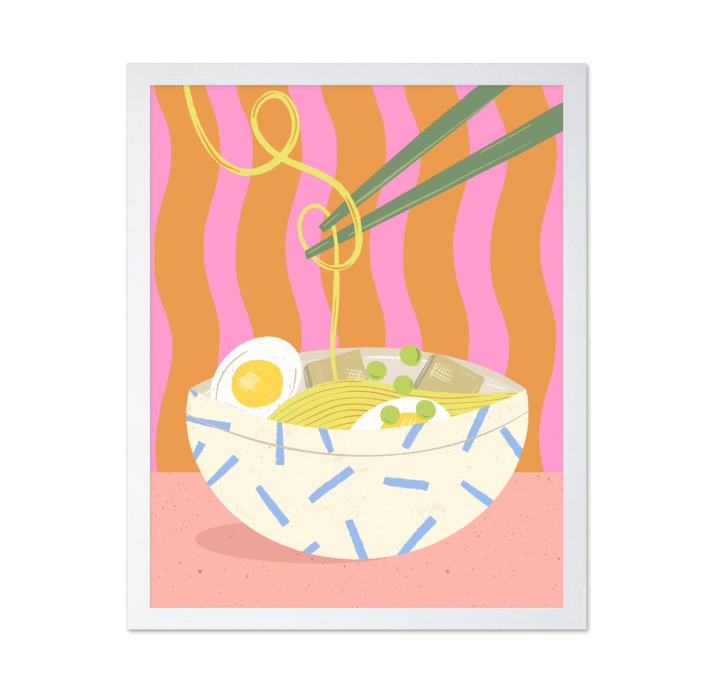 Colorful Ramen Bowl